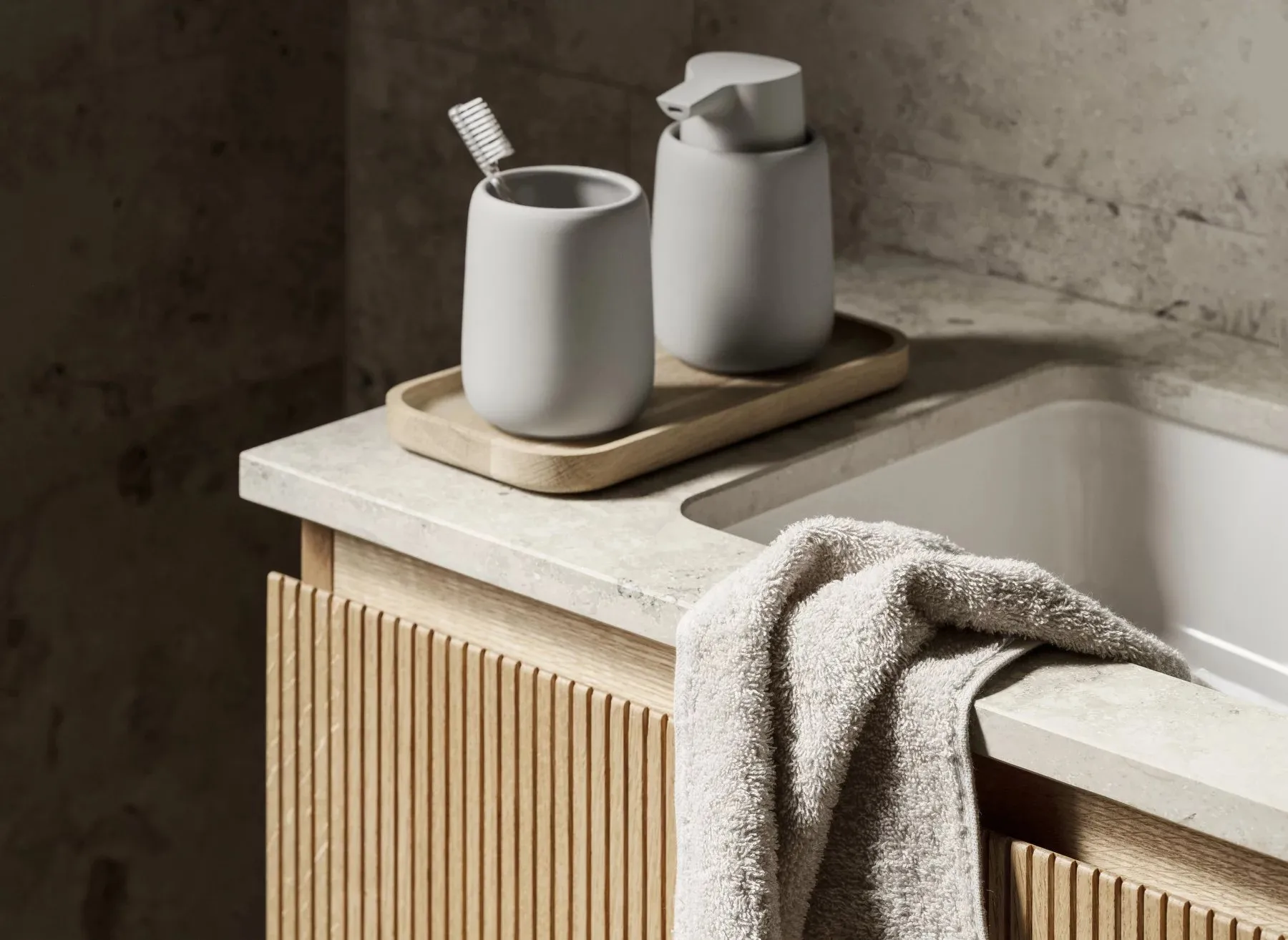 Taca OKU S 25x12,5 cm, Dąb blomus