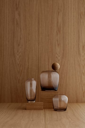 Wazon Leta 13 cm - Kawa - Blomus