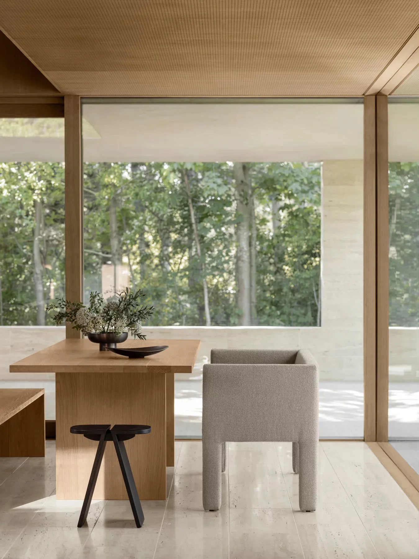 Wazon MIYABI M Ø23 cm, Burned metal blomus