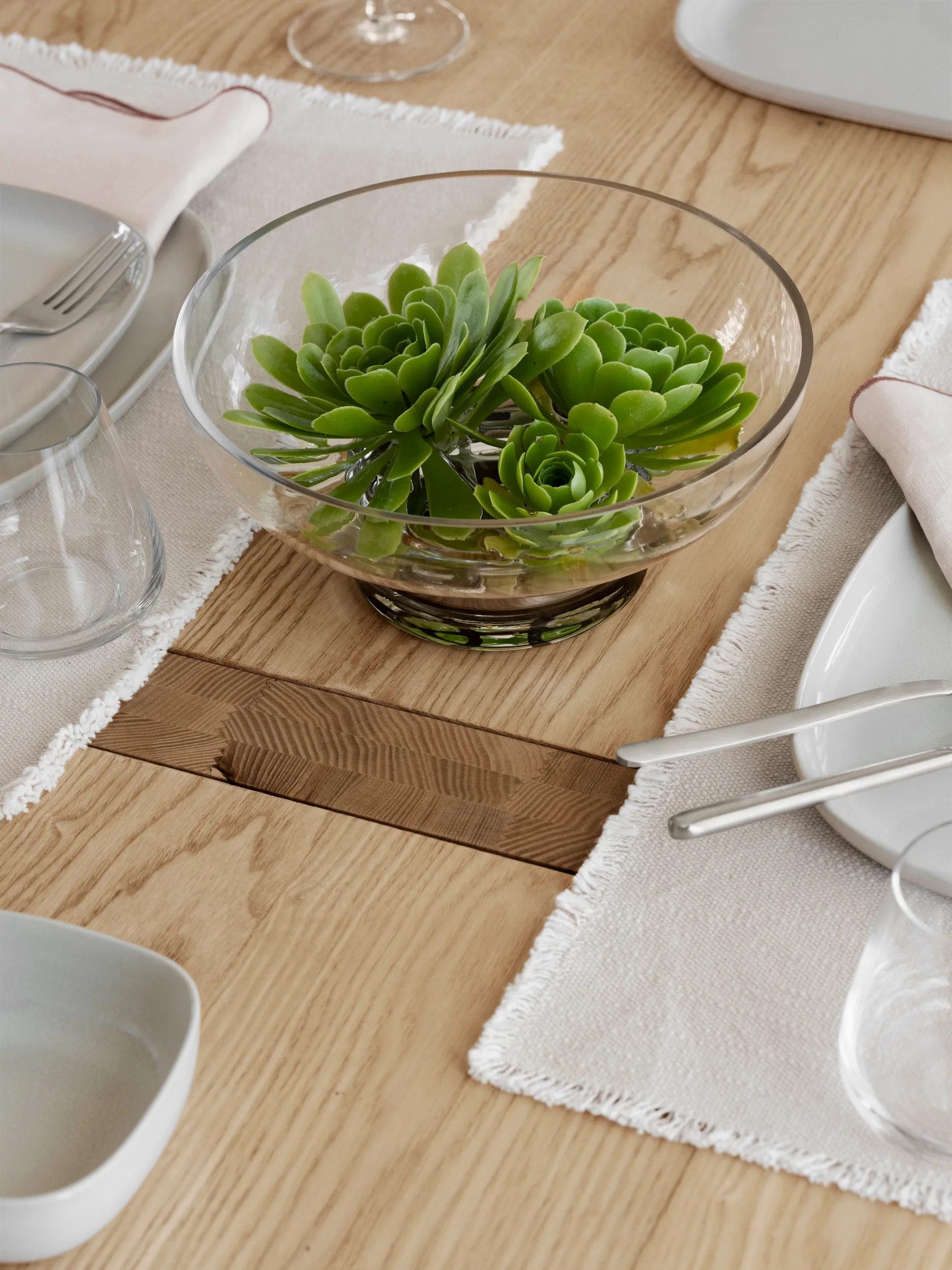 Wazon MIYABI M Ø23 cm, Clear blomus