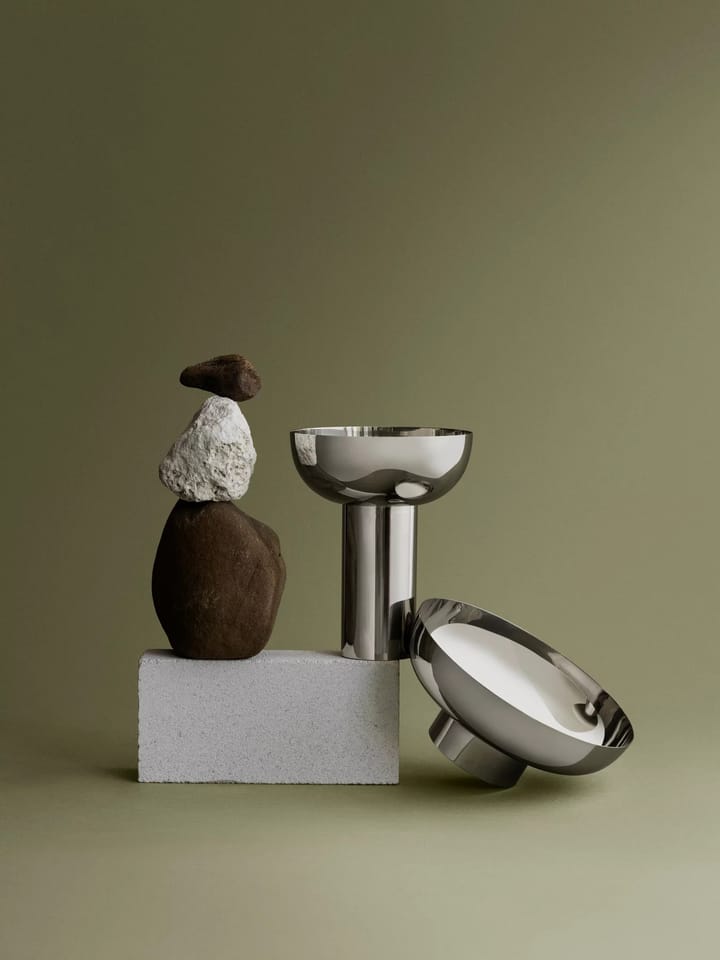 Wazon MIYABI M Ø23 cm, Silver blomus