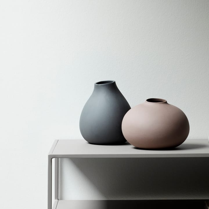Wazon Nona 3 szt., Pewter-micro chip-bark Blomus