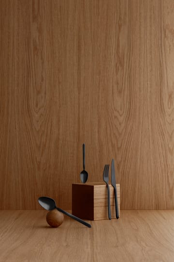 Widelec obiadowy STELLA czarny - 20 cm - Blomus
