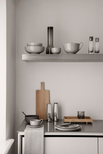 Widelec obiadowy STELLA czarny - 20 cm - Blomus