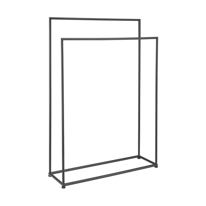 Wieszak na ręcznik Modo - Black, 86x60x18,5 cm - blomus
