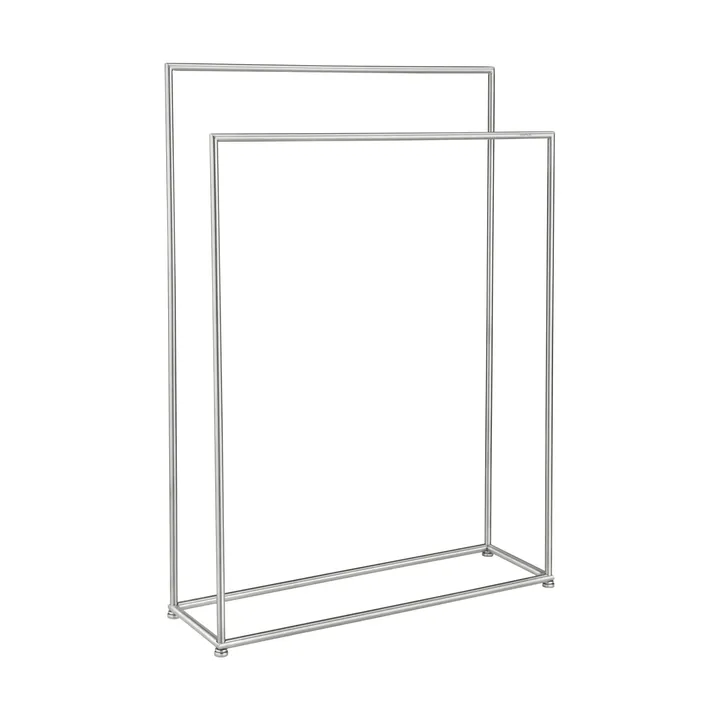 Wieszak na ręcznik Modo - Stal nierdzewna matowa, 86x60x18,5 cm - blomus