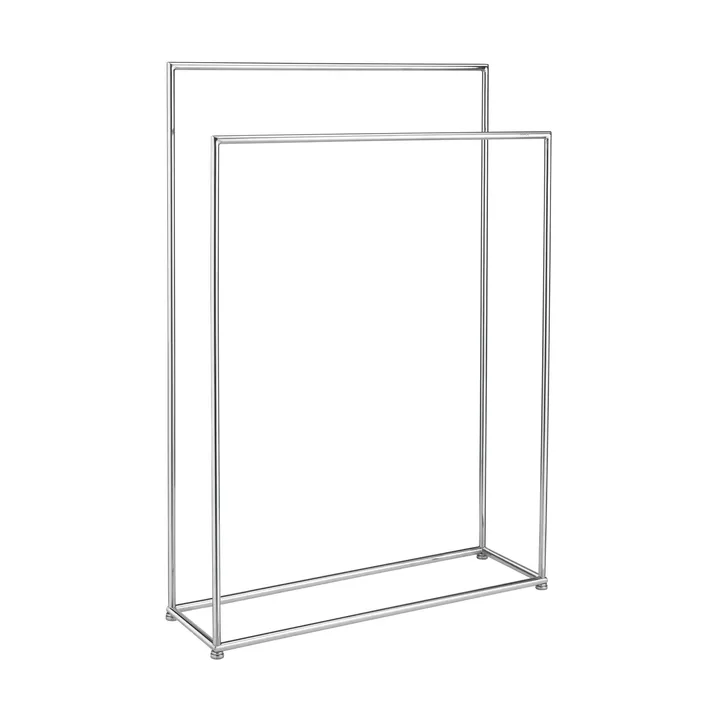 Wieszak na ręcznik Modo - Stal nierdzewna polerowana, 86x60x18,5 cm - blomus