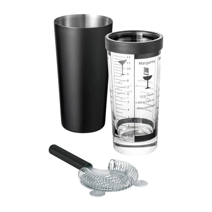 Zestaw z shakerem Lounge Boston, Black Blomus
