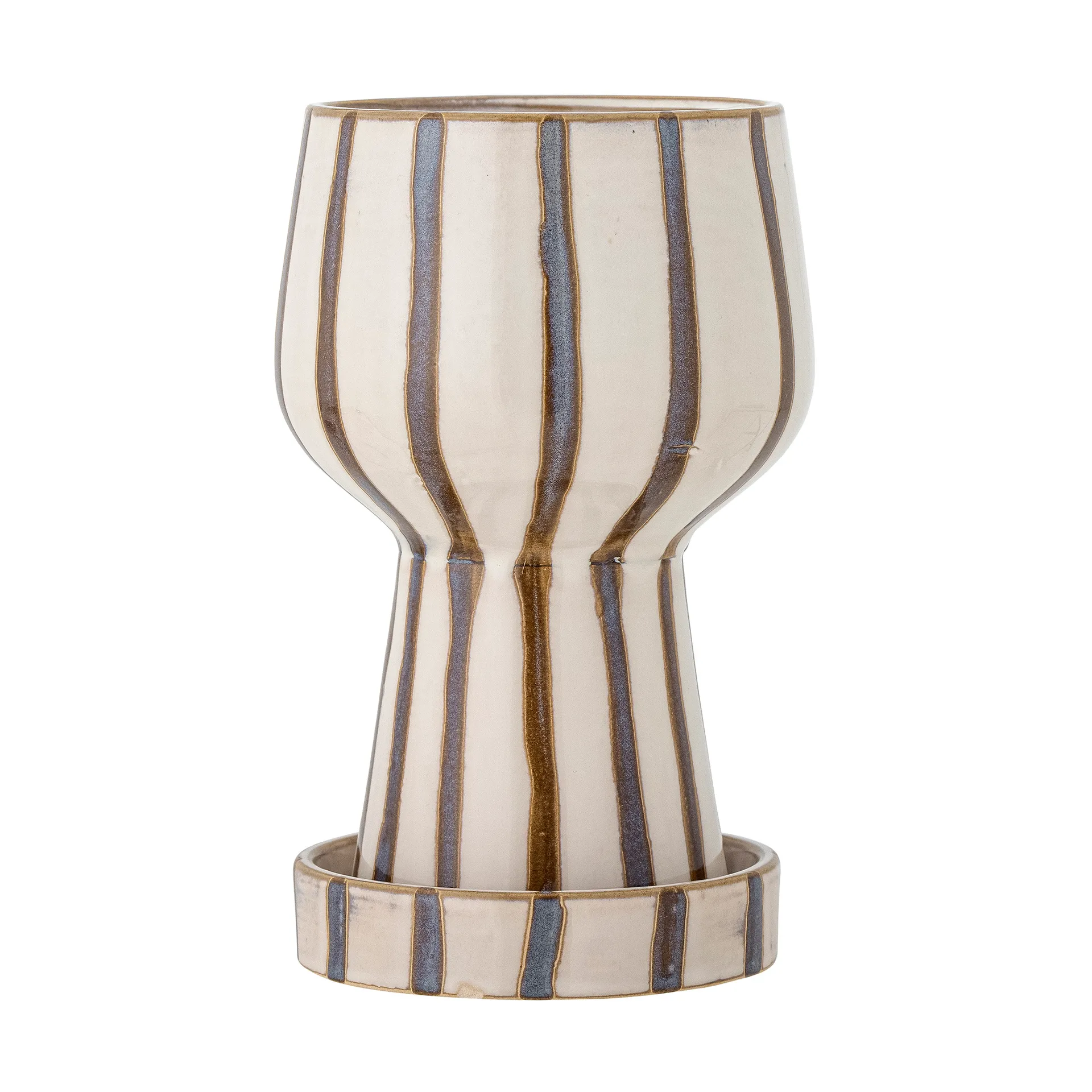 Agna donica Ø12x21 cm, Brown Bloomingville