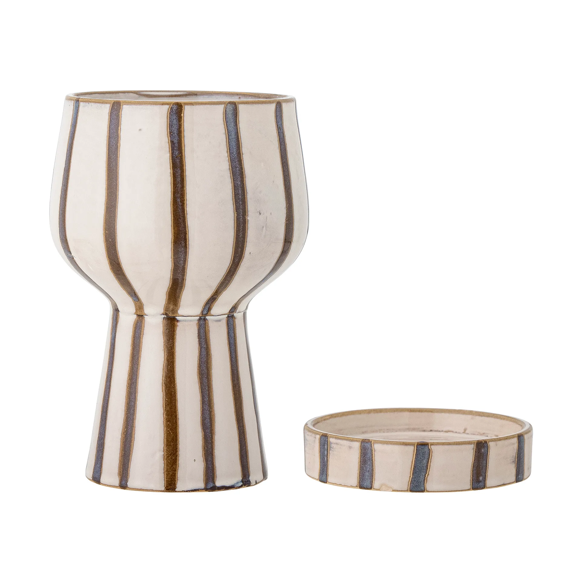 Agna donica Ø12x21 cm, Brown Bloomingville