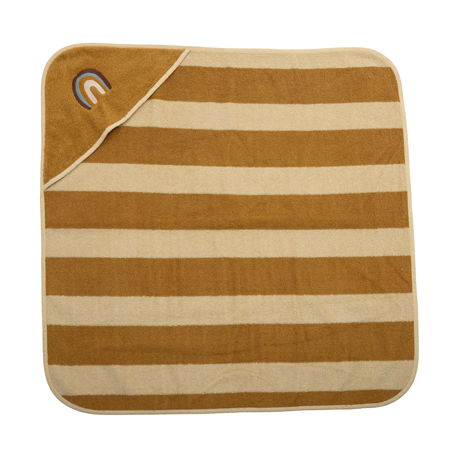 Agnes ręcznik z kapturem 78x78 cm, tęcza Bloomingville