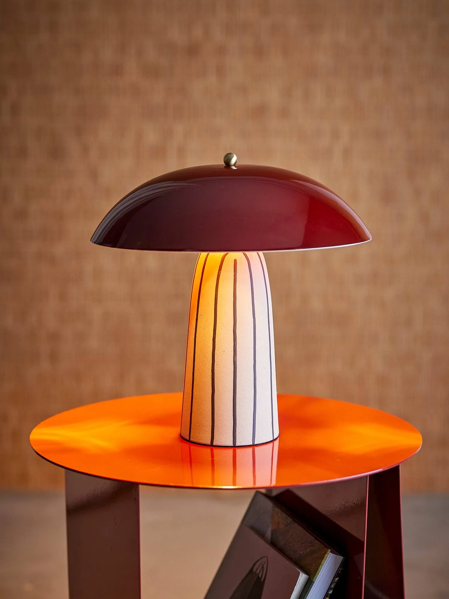 Arvid lampa stołowa, Multi, 30x32 cm Bloomingville