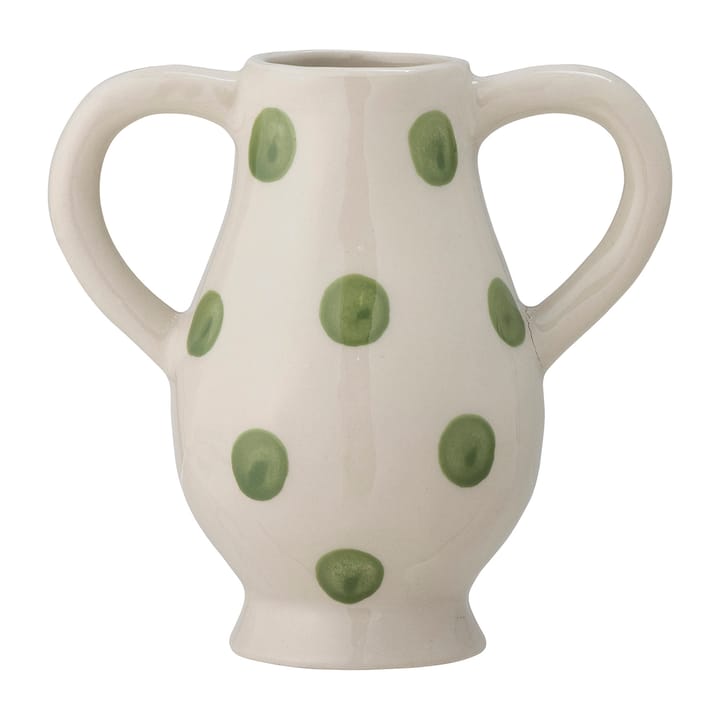Asrin wazon 15 cm - Biały-zielony - Bloomingville