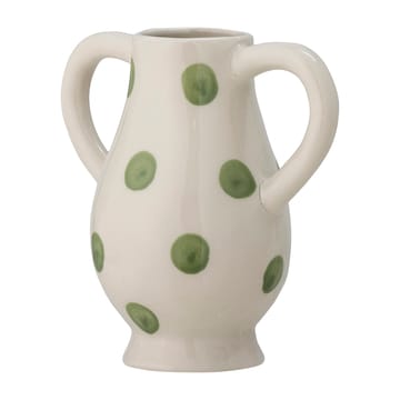 Asrin wazon 15 cm - Biały-zielony - Bloomingville