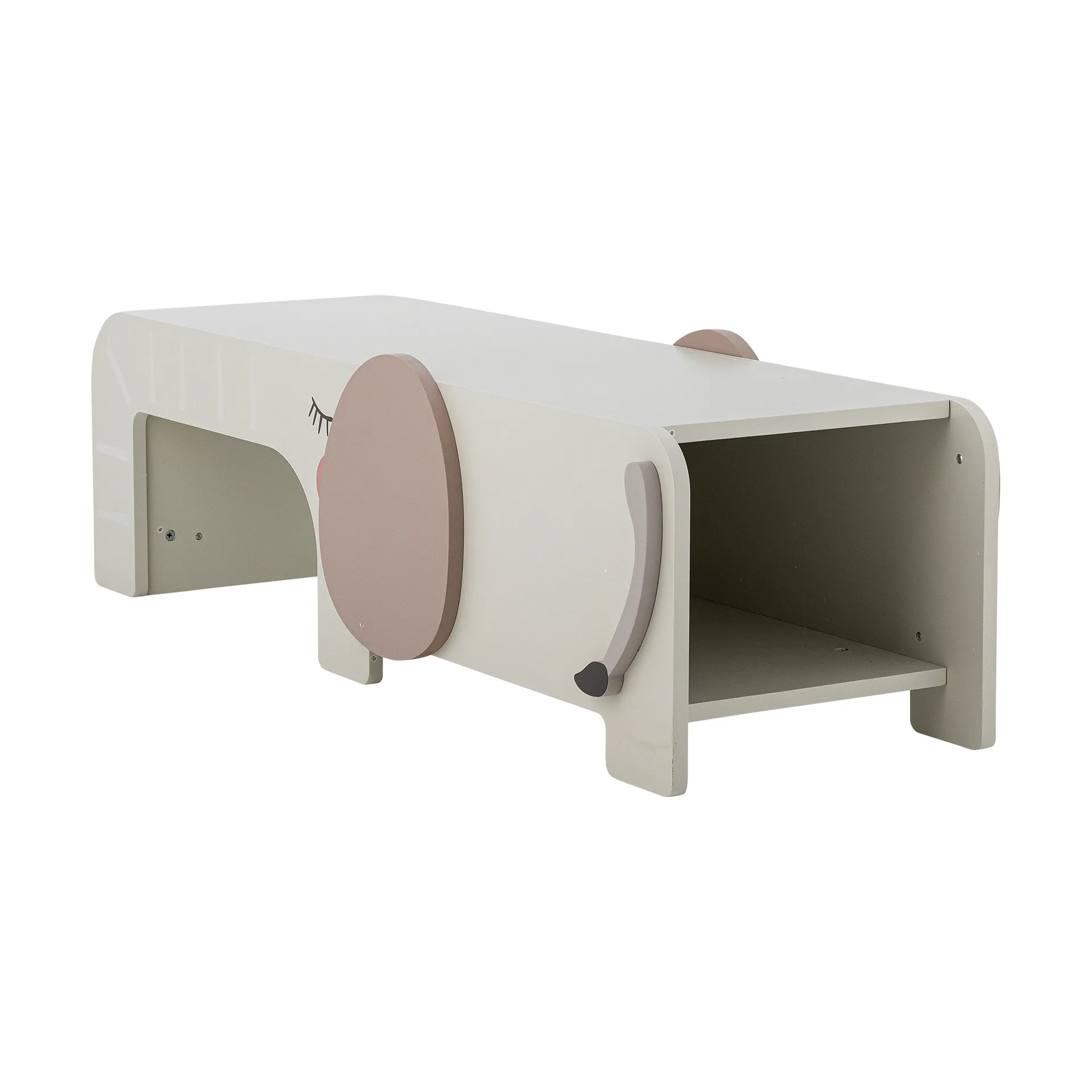 Ławka Ferdinand 110x32 cm, Szary Bloomingville