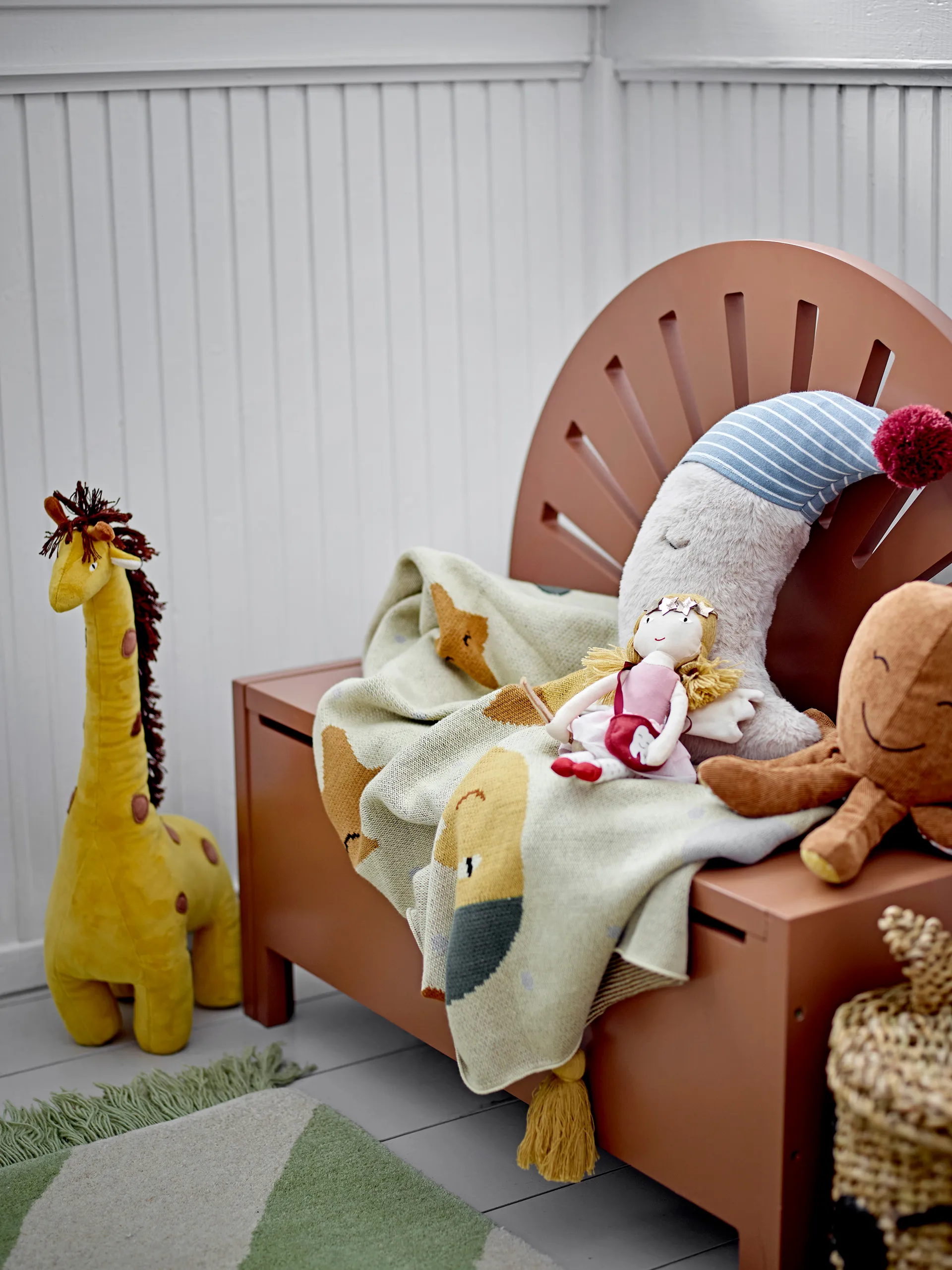 Ławka Marisol 70 cm, Brown Bloomingville