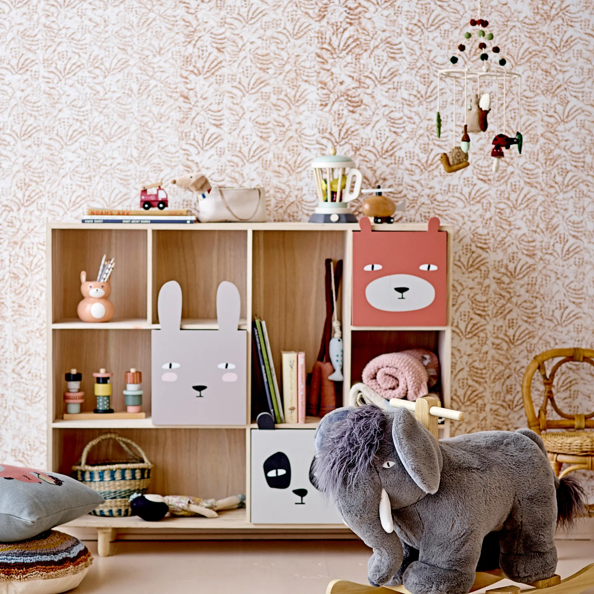 Bloomingville mobilne zwierzęta i natura, Multi Bloomingville