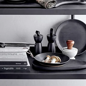 Bloomingville moździerz z tłuczkiem marmur-akacja - Biały - Bloomingville