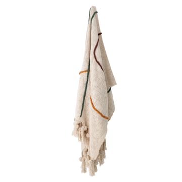 Bloomingville obrus bawełniany z haftem 125x150 cm - Naturalny - Bloomingville