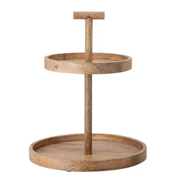 Bloomingville patera na ciasteczka drewno mango 41,5 cm - Brązowy - Bloomingville