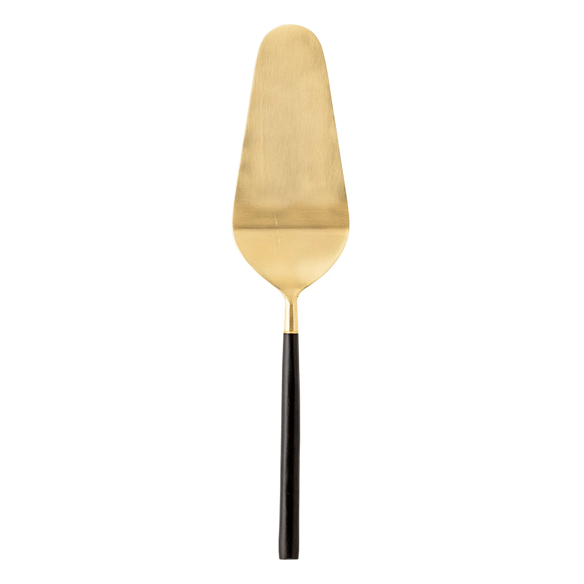 Bloomingville serwer do ciasta 28 cm, Czarno-złoty Bloomingville