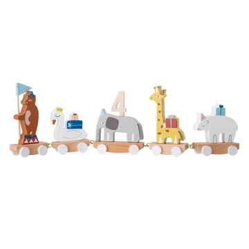 Bloomingville Urodzinowy pociąg - Multi - Bloomingville