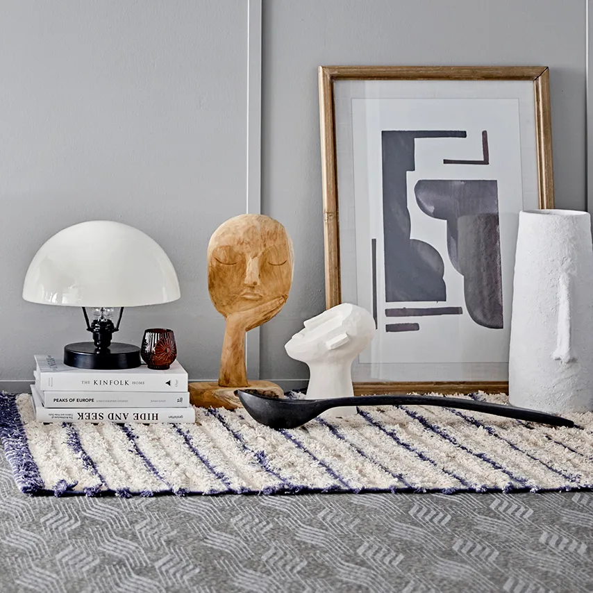 Bloomingville wazon dekoracyjny 40 cm, Biały Bloomingville