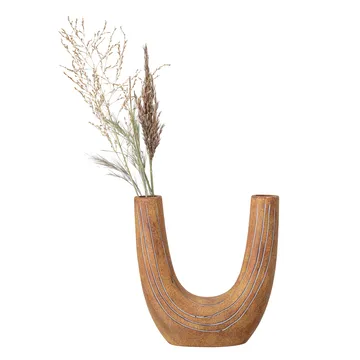 Bloomingville wazon terakota 26 cm - Brązowy - Bloomingville