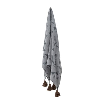 Bongo pled 130x160 cm - Niebieski - Bloomingville