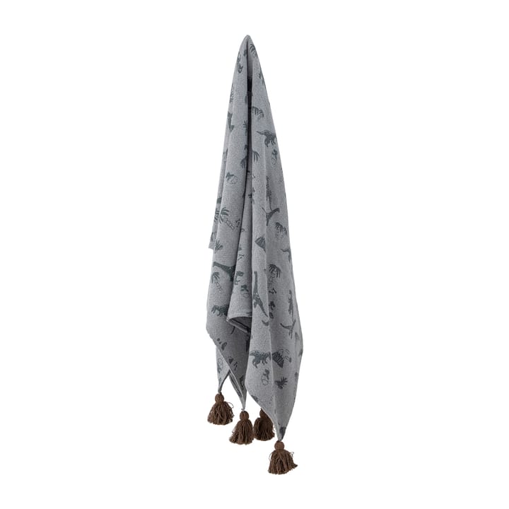Bongo pled 130x160 cm - Niebieski - Bloomingville