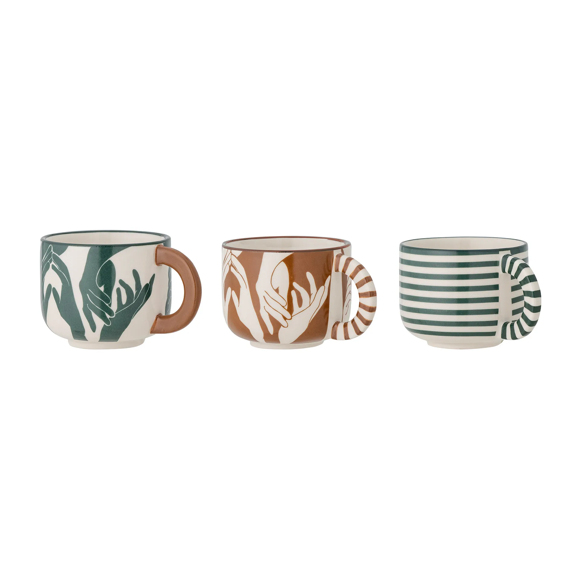 Carim kubek 6,5 cm 3 szt., Multi Bloomingville