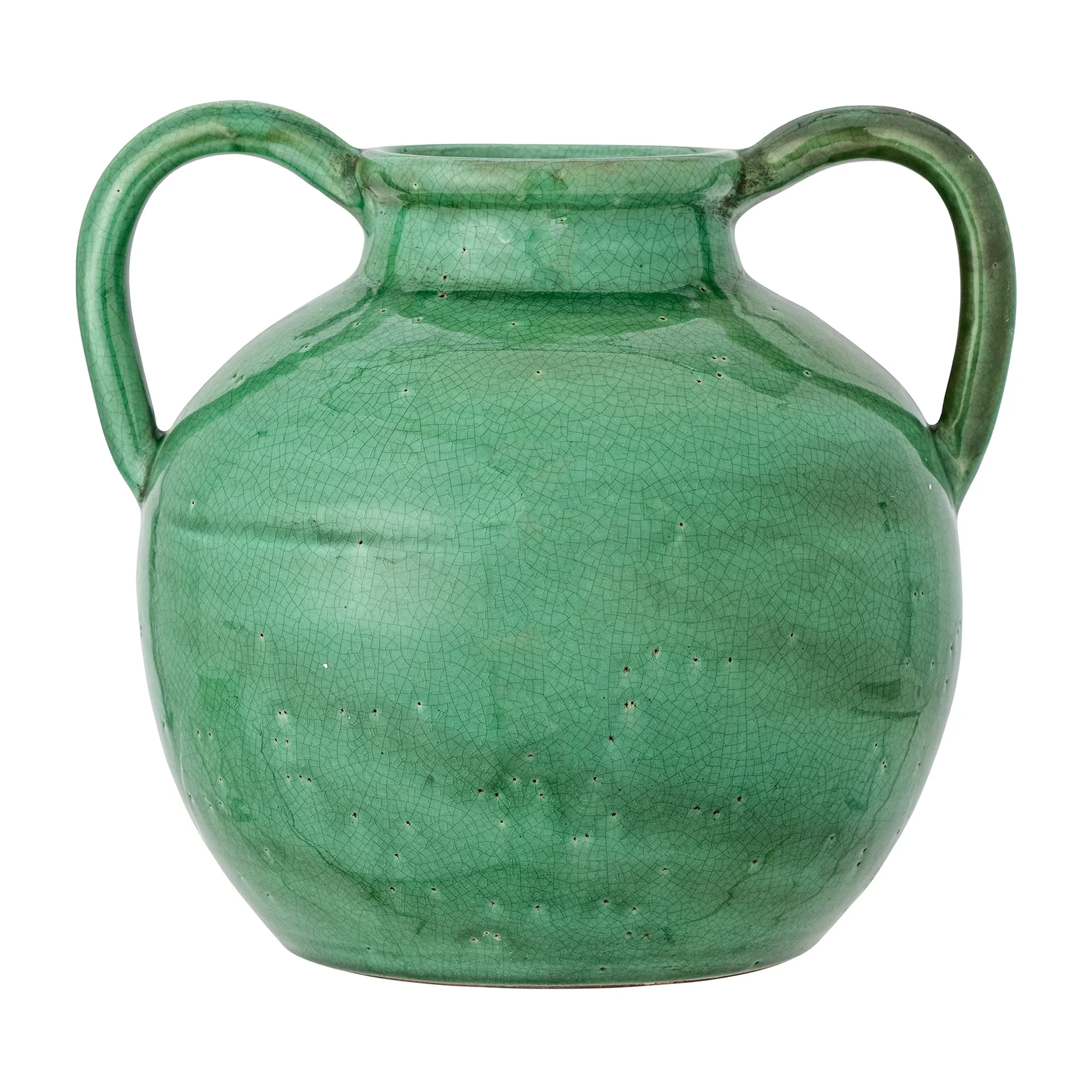 Cham Deco wazon 25,5 cm, Zielona terakota Bloomingville