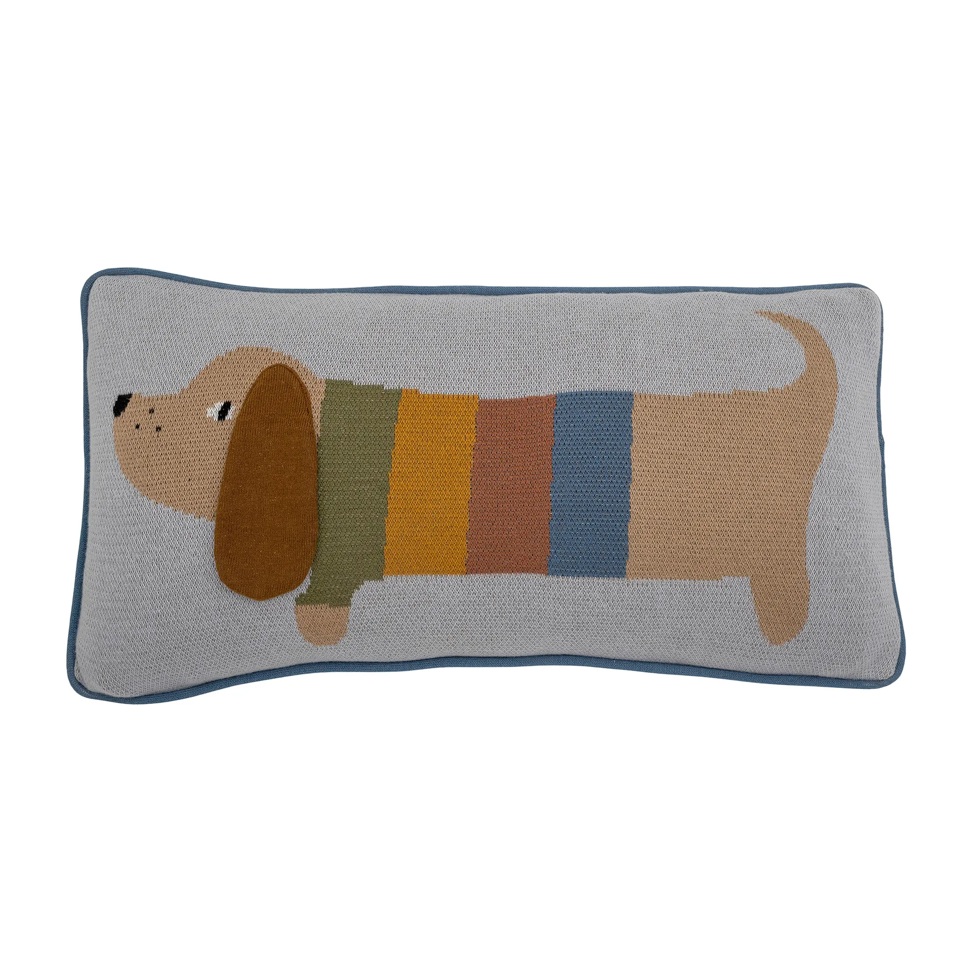 Charlie poduszka 30x60 cm, Niebieski Bloomingville