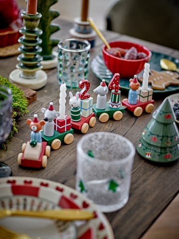 Dekoracyjne choinki Yule 2 części - Beżowo-zielony - Bloomingville