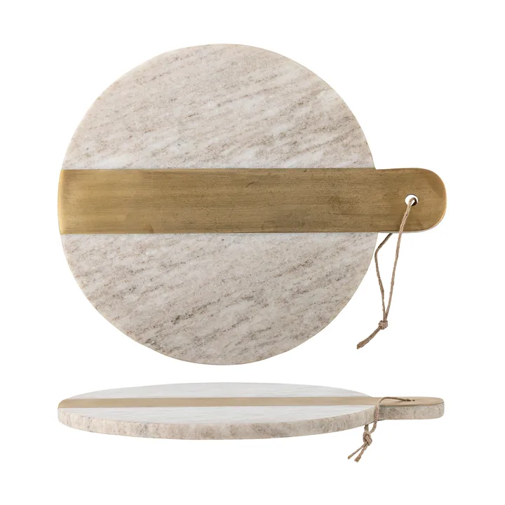 Deska do krojenia Villette, marmur, 25x30,5 cm - Naturalny - Bloomingville