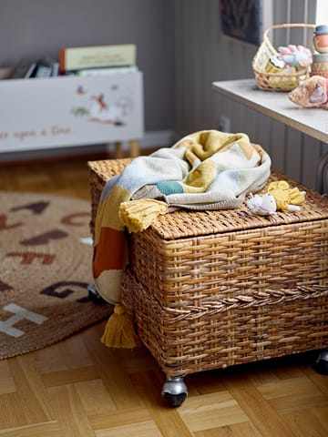Dinne dywan z juty Ø130 cm - Alfabet - Bloomingville