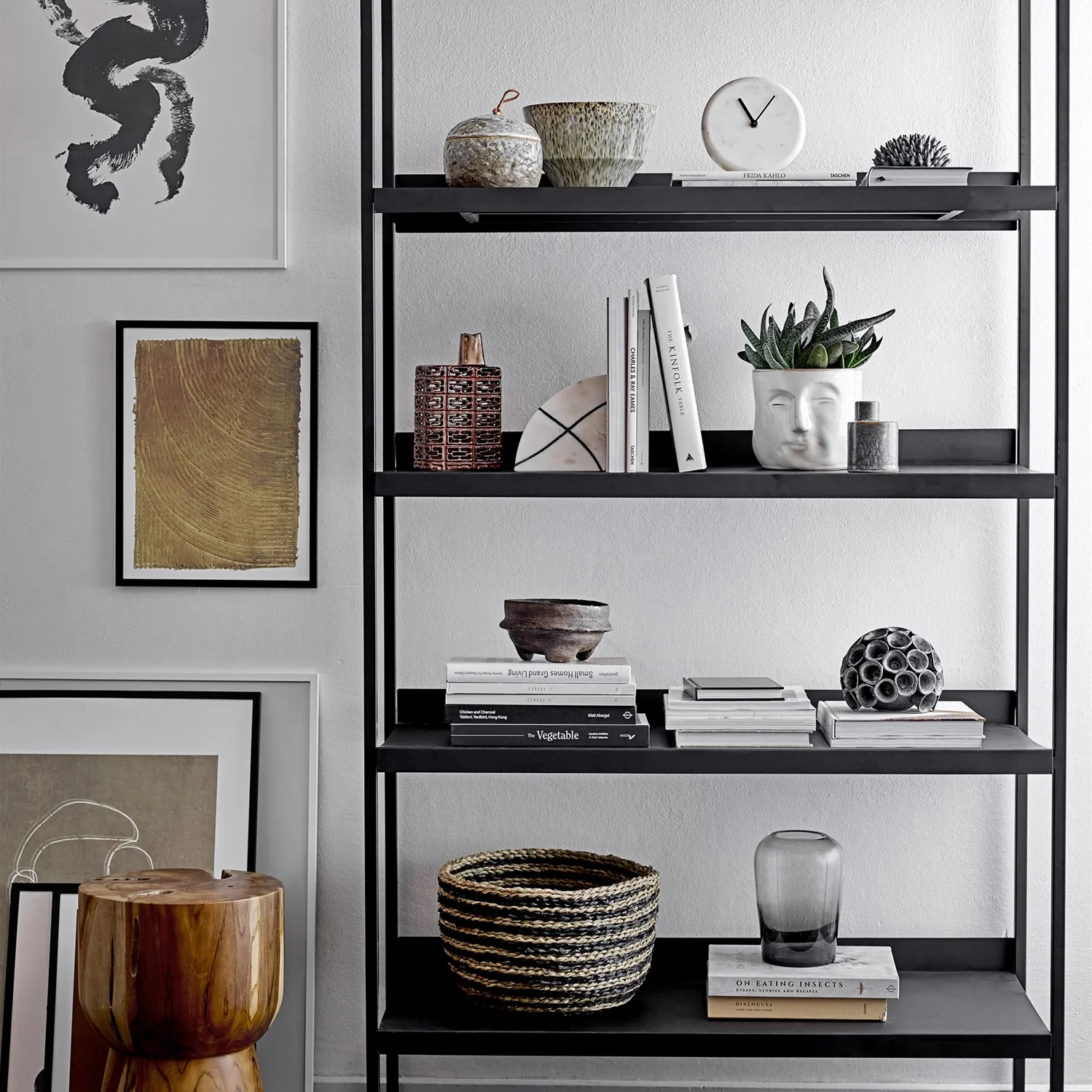 Donica Bloomingville z licem 16,5x18 cm, Biały Bloomingville