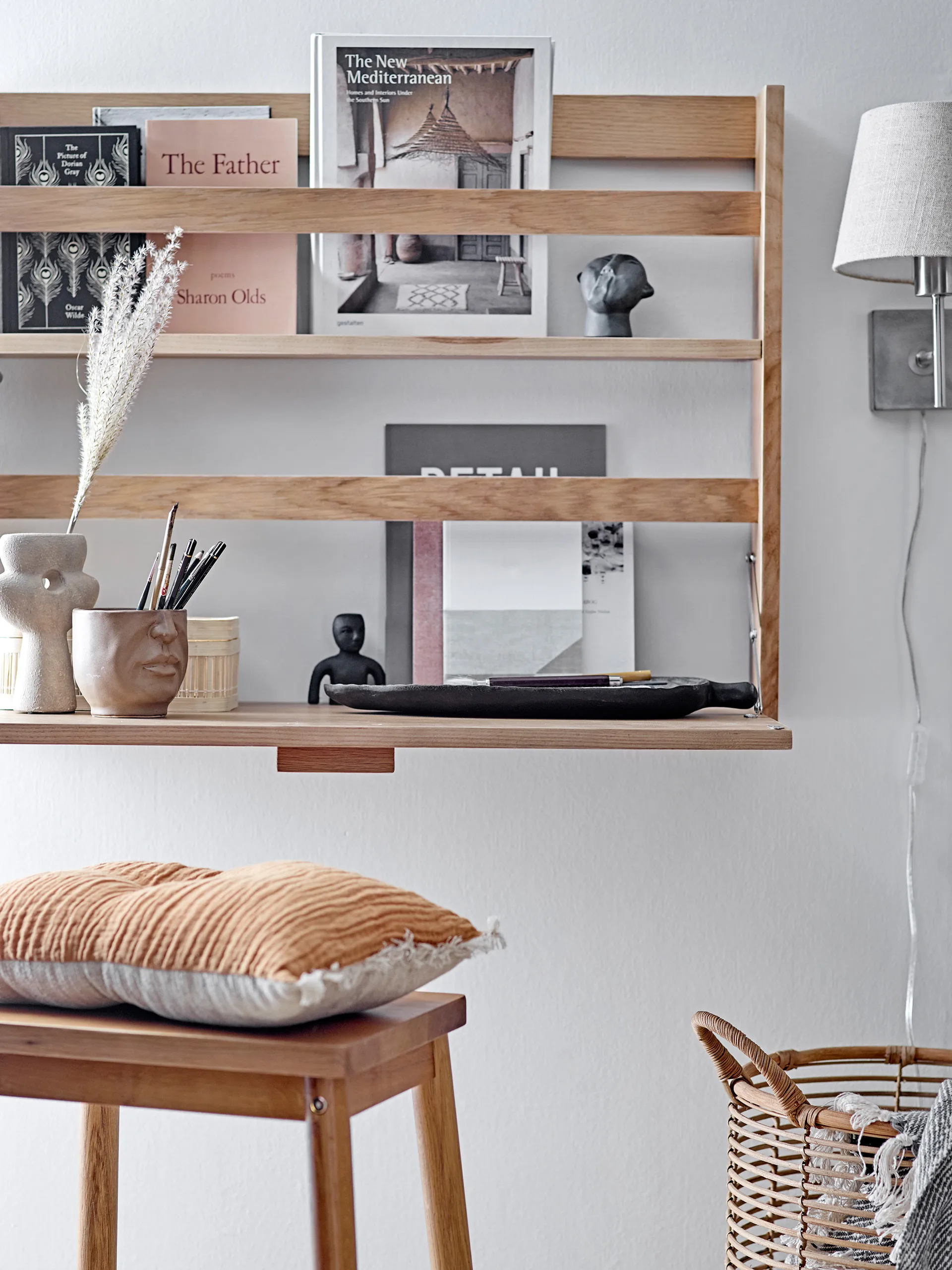 Donica Hiling Ø10,5 cm, Brązowy Bloomingville