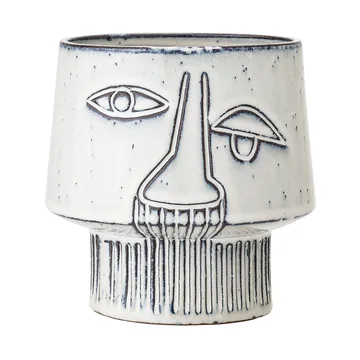 Doniczka Bloomingville na stopce Ø15 cm - Szary - Bloomingville