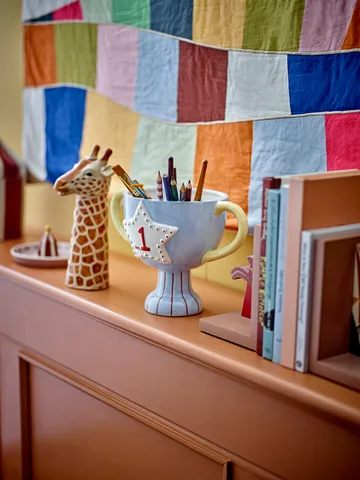 Doniczka Trophy 23x16 cm - Niebieski - Bloomingville