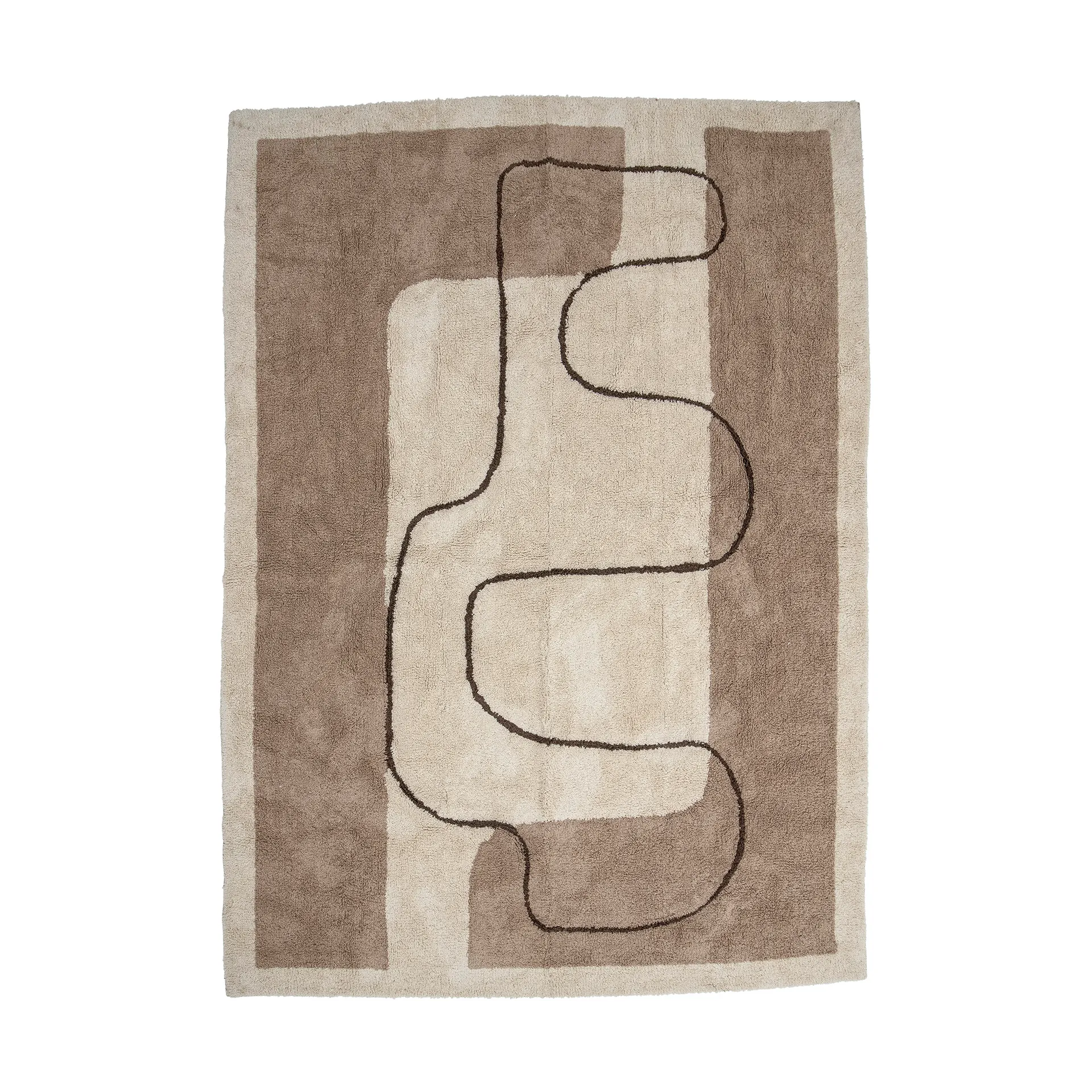 Dywan Bet 150x215 cm, Nature cotton Bloomingville