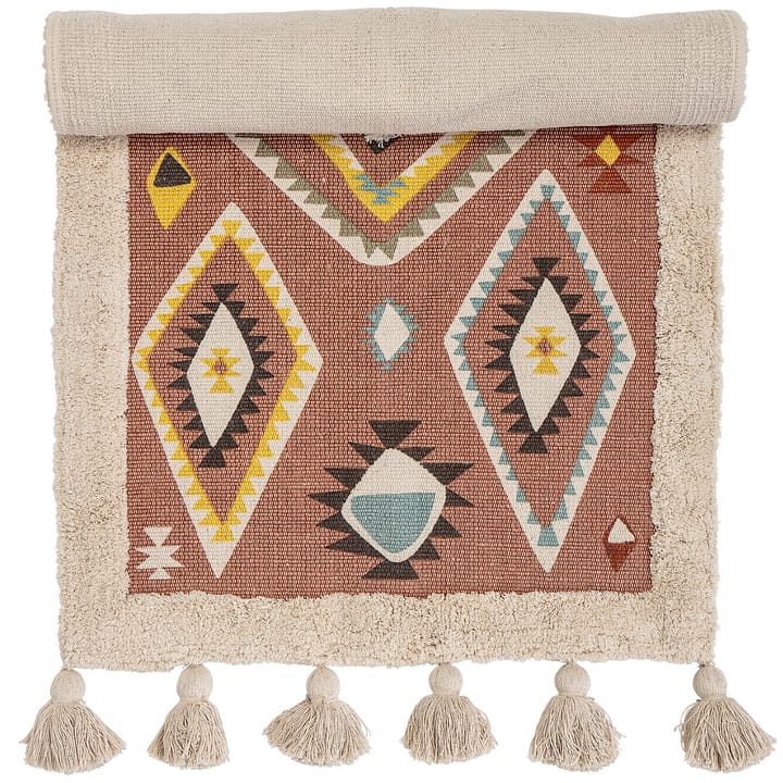 Dywan Bloomingville z frędzlami 120x65 cm, Multi Bloomingville