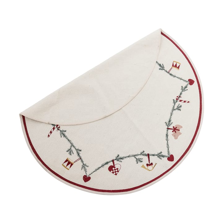 Dywanik pod choinkę Yule Ø110 cm, Czerwony Bloomingville