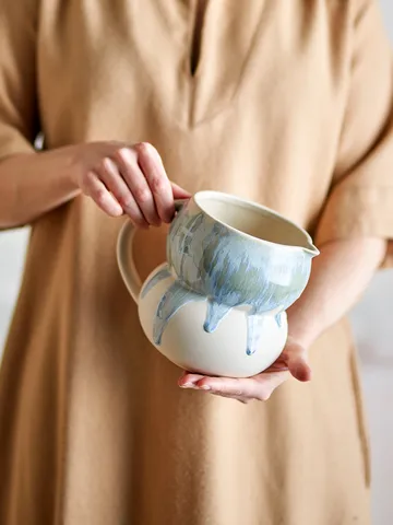 Dzbanek do mleka Luna 1,5 L - Niebieski - Bloomingville