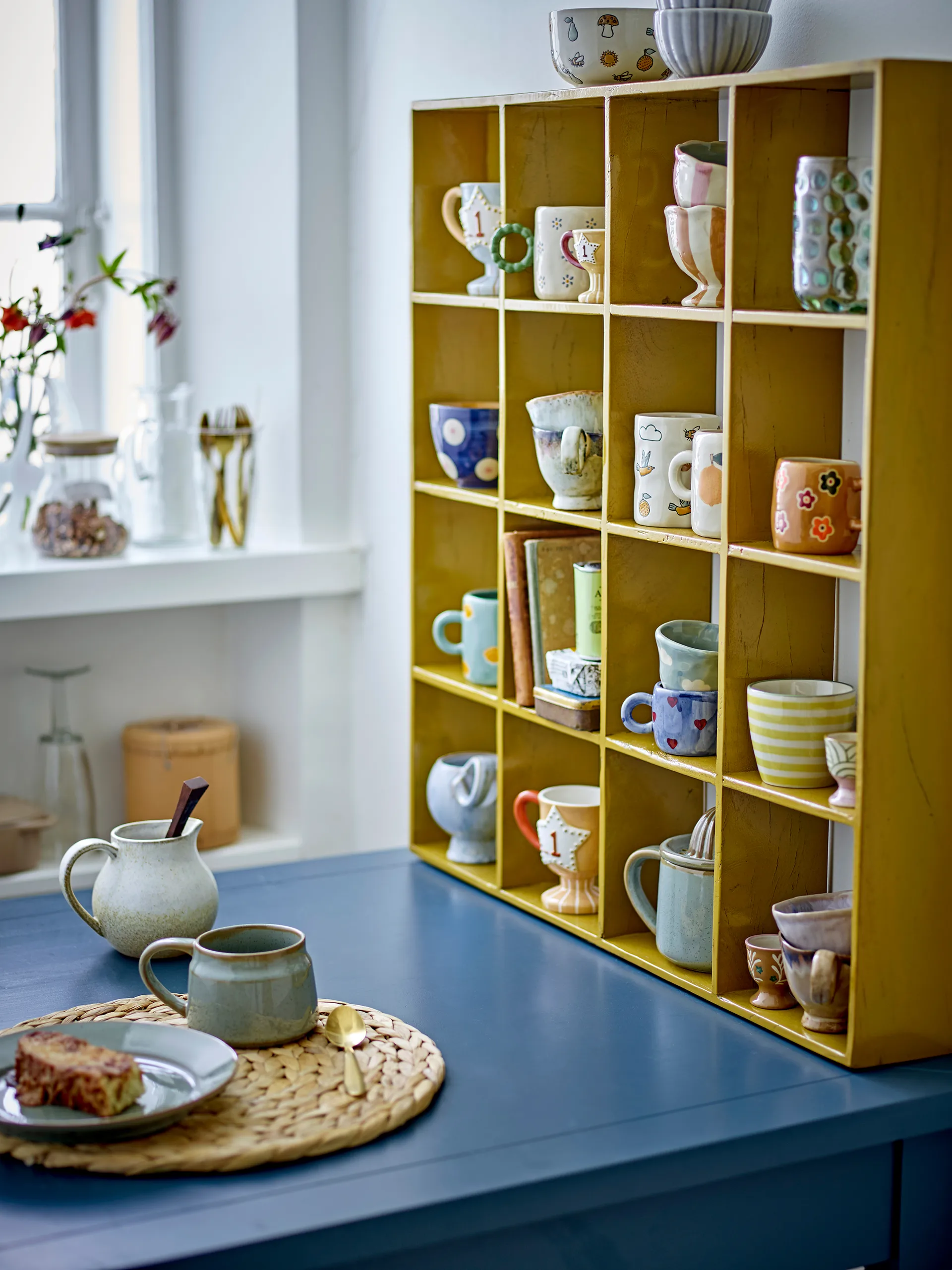 Dzbanek na mleko Paula, 435 ml, Naturalny Bloomingville