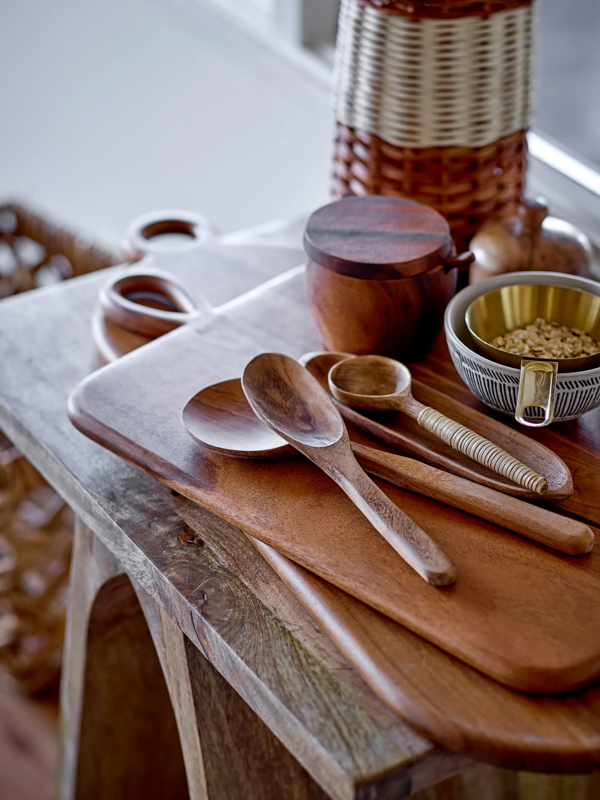 Eliana miska Ø11,5 cm 3 szt., Czarny Bloomingville