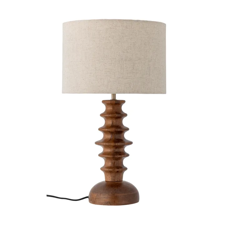 Elinora lampa stołowa - Brązowy, Ø30 cm - Bloomingville