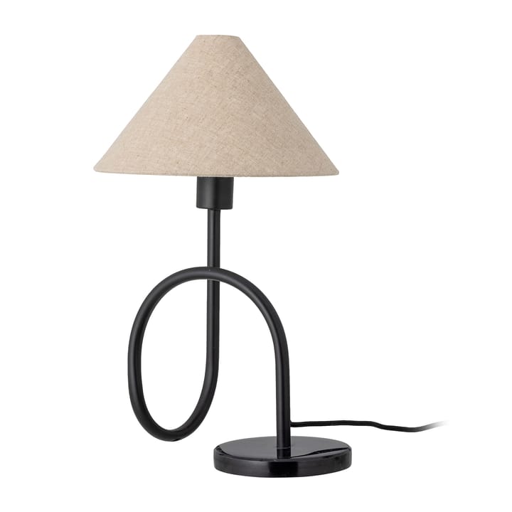 Emaline lampa stołowa 48 cm - Naturalny-czarny - Bloomingville
