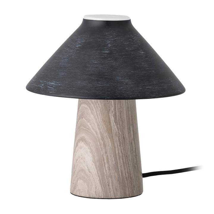 Emiola lampa stołowa Ø20x22 cm - Czarny marmur - Bloomingville