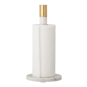 Emira uchwyt na ręczniki papierowe marmurowy 32 cm - Biały - Bloomingville